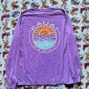 Kauai Hawaii Long Sleeve Shirt size M